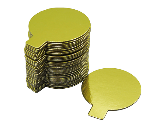 3'' Round Gold Boards + Strip 500 Pcs.