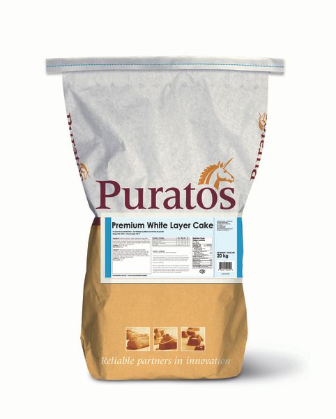 Premium White Layer Cake Mix - Puratos 20 Kg