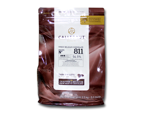 811 Callebaut Dark Chocolate  54% 8X2.5 Kg