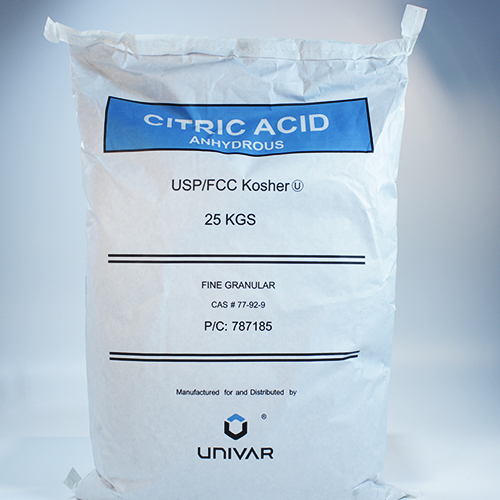 Super Fine Citric Acid 25 Kg