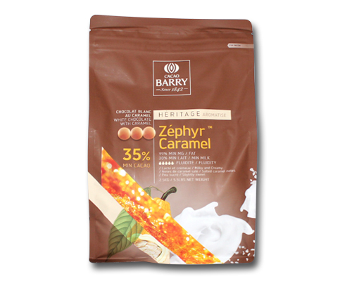White Chocolate With Caramel Flavor Zephyr Heritage 2.5 Kg