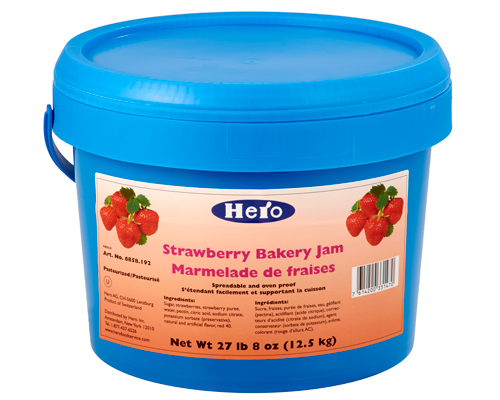 Hero Strawberry Jam 12.5 Kg