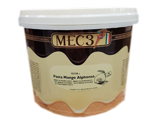 Mango (Alfonso) Fruit Paste - Mec3 3 Kg