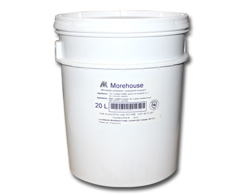 Prepared Yellow Mustard - Morehouse 20 Litres