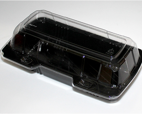 Hinged Sandwich Container 8'' 8 1/4'' X 3 7/8'' X 2 7/8'' 250 Units