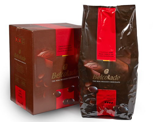 Belcolade Dark Chocolate Pistoles 56% 10 Kg