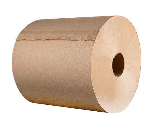 Brown Paper Towels 6 Rolls Of 1000' Ecosoft