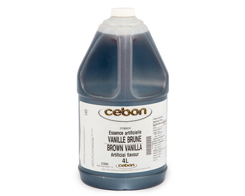 Brown Vanilla Artificial Flavour 4L Cebon