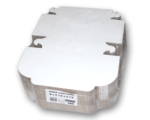Cake Box 8X5.5X3.5 Pqt  250