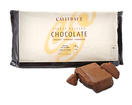 Callebaut Dark Chocolate Block 70% 70-30-38 5 Kg