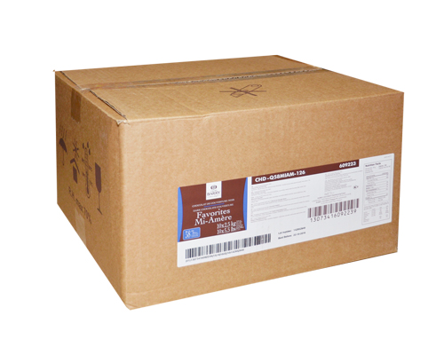 Dark Chocolate Block 58% Semi-Sweet Favorite (10X2.5Kg)