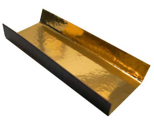 Eclair Golden Cardboard Without Tab 1000Un