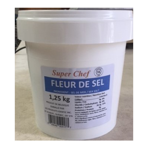 Flower Sea Salt 1.25Kg Super Chef