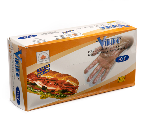 Gloves Disposables Polyethylene Medium Qty 500
