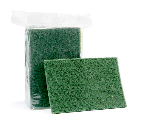 Green Cleaning Pad 10Un