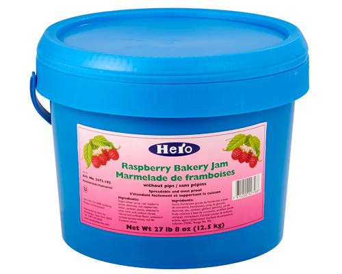 Hero Raspberry Jam Unseeded 12.5 Kg
