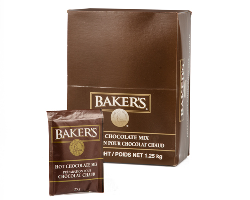 Hot Chocolate 50X25gr Brand Baker's