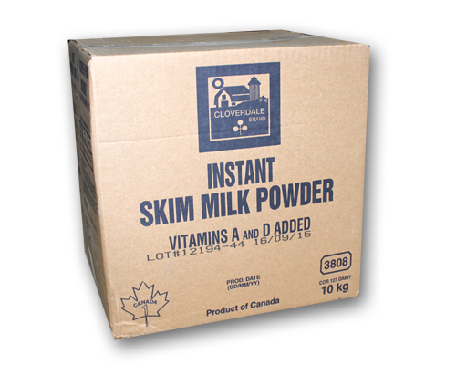 Instant Skim Milk Powder 0% 10Kg Cloverdale