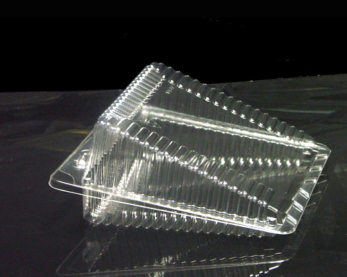 Large Cake Slide Container 6'' X 6 1/4'' X 3 '' /240
