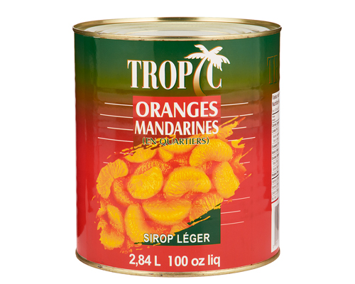 Mandarins Sirop  6 X 100 Oz   Success