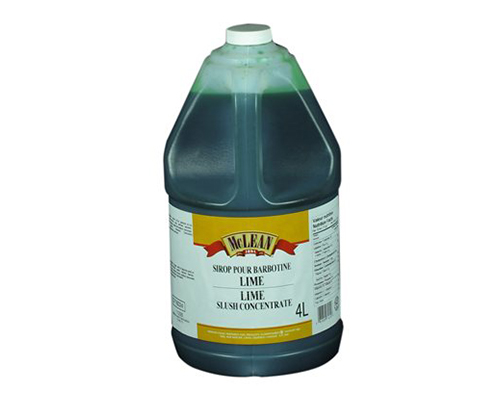 Mclean Sirop Barbotine Lime  2 X 4 Litres
