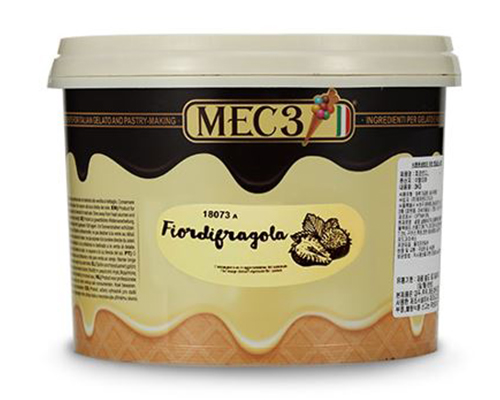 Mec3 Fiordifragola Strawberry  (Ripple Cream) 3 Kg