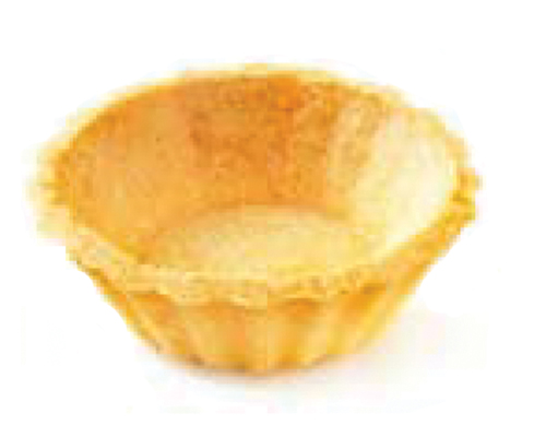 Mini Neutral Fluted Shortbread Pie Shell 5Cm 480Un Pidy