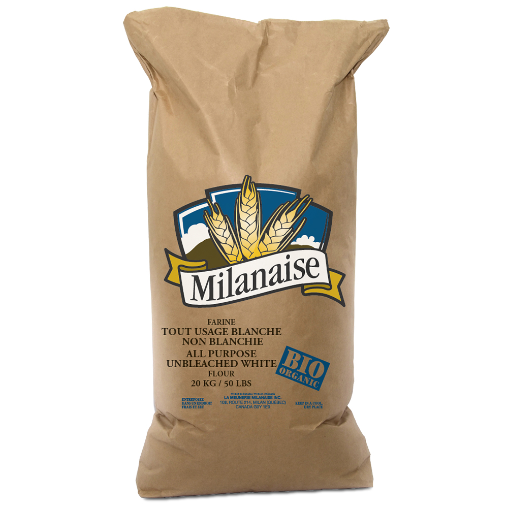 Organic All-Purpose Unbleached Flour 20 Kg