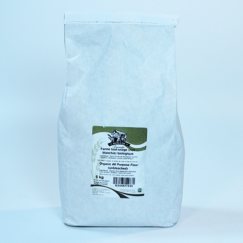 Organic All-Purpose Unbleached Flour 5 Kg