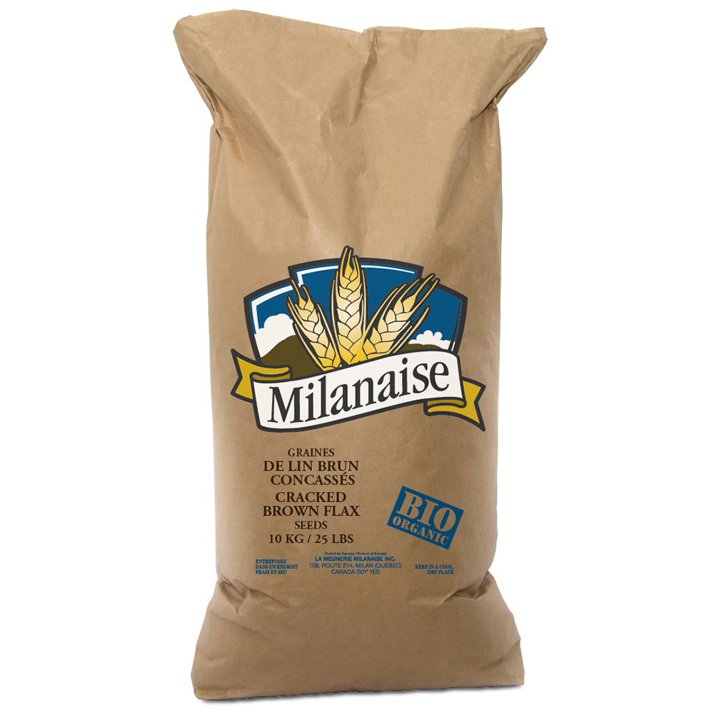Organic Crushed Brown Flax 10 Kg