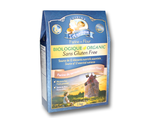 Organic Gluten Free Buckwheat Flour 6X1kg Cuisine Angélique