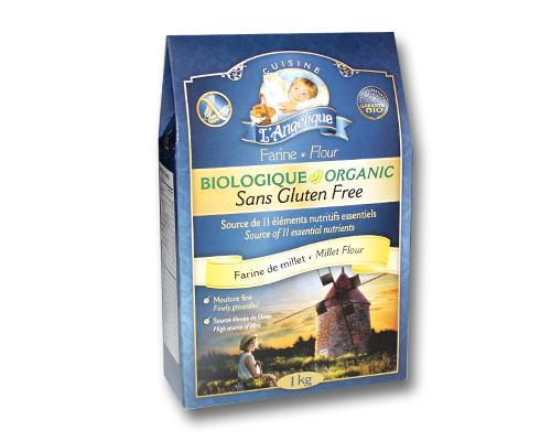 Organic Gluten Free Millet Flour 6X1kg Cuisine Angélique