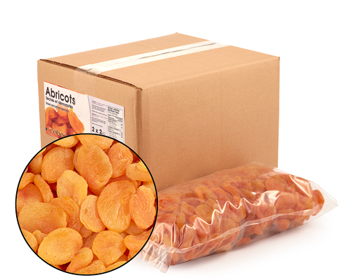 Pitted Dried Apricots 2X2kg