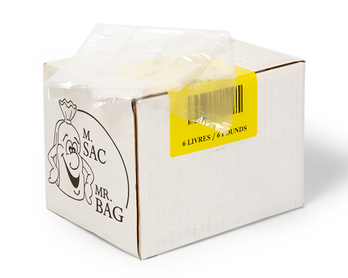 Poly Bags 6 Lb 5/3/15 Box 500