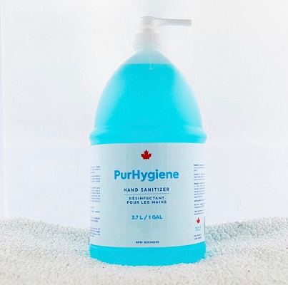 Purhygiene Gel Hand Sanitizer 70% 3.7L