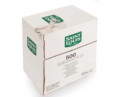 White Sugar Stick 500X5gr Saint Louis